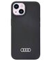 Original Case IPHONE 14 Audi Silicone Case (AU-LSRIP14-Q3/D1-BK) black 6955250225298