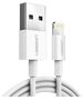 UGREEN Nickel plated Lightning Cable MFi 2m (white) 6957303827305