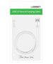 UGREEN Nickel plated Lightning Cable MFi 2m (white) 6957303827305