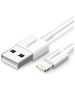 UGREEN Nickel plated Lightning Cable MFi 2m (white) 6957303827305