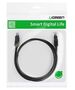 UGREEN Ethernet RJ45 Flat Network Cable, Cat.6, UTP, 1m (Black) 6957303851737