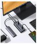 UGREEN Hub 7in1 USB-C, 7x USB-A 3.0 12V 2A (black) 6957303893072