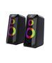 HAVIT SK202 Computer speakers 2.0 RGB (black) 6939119035167