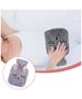 Rubber Hot Water Bottle in Gray Cover 5904161140757