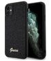 Original Case IPHONE 11 / XR Guess Hardcase Disco Metal Script (GUHCN61PMSDGSK) black 3666339173333