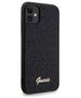 Original Case IPHONE 11 / XR Guess Hardcase Disco Metal Script (GUHCN61PMSDGSK) black 3666339173333