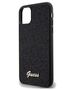 Original Case IPHONE 11 / XR Guess Hardcase Disco Metal Script (GUHCN61PMSDGSK) black 3666339173333