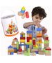 Colorful Wooden Blocks 100 pcs. Kruzzel 5904161145325