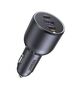 Car Charger 130W 2x USB-C + USB UGREEN EC705 black 6941876230259