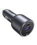 Car Charger 130W 2x USB-C + USB UGREEN EC705 black 6941876230259