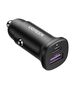 Car Charger 30W USB-C + USB UGREEN EC305 black 6941876228454