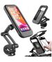 Solid Waterproof Bicycle Phone Holder Lockable 360 ​​Degree Protection Black 5904161147527