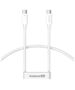 Baseus fast Charging Cable Baseus Superior 2 USB-C to USB-C 240W, 1,8m (white) 065880  P10365200211-05 έως και 12 άτοκες δόσεις 6932172657468