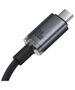 Baseus Fast Charging Cable Baseus Crystal Shine USB-C to USB-C 100W, 1,5m, 20Gb (black) 065885  P10318204111-00 έως και 12 άτοκες δόσεις 6932172657994