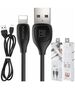 Cable USB iPhone Lightning 1m Fast Charging Remax LESU black 6972174158341