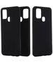 Case SAMSUNG GALAXY A21S Silicone case black 5900495838704