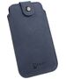 Slip Case IPHONE 13/13 PRO / 12/12 PRO Nexeri Leather Pocket XL navy blue 5904161118954