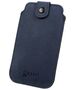 Slip Case IPHONE 13/13 PRO / 12/12 PRO Nexeri Leather Pocket XL navy blue 5904161118954