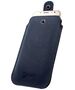 Slip Case IPHONE 13/13 PRO / 12/12 PRO Nexeri Leather Pocket XL navy blue 5904161118954