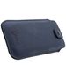 Slip Case IPHONE 13/13 PRO / 12/12 PRO Nexeri Leather Pocket XL navy blue 5904161118954