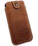 Slip Case IPHONE 13/13 PRO / 12/12 PRO Nexeri Leather Pocket XL brown 5904161118947