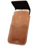 Vertical Holster HUAWEI MATE 20 X / XIAOMI MI MAX 3 Leather Case for Belt Open Wallet Nexeri Flap Leather brown 5904161115755