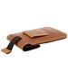 Vertical Holster HUAWEI MATE 20 X / XIAOMI MI MAX 3 Leather Case for Belt Open Wallet Nexeri Flap Leather brown 5904161115755