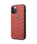 Original Case IPHONE 12 / 12 PRO Ferrari Hardcase Off Track Quilted (FEHQUHCP12MRE) red 3700740479513