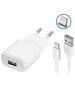 Forever TC-01 charger 1x USB 2A white + Lightning cable 5900495623331