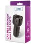 Setty car charger 2x USB 1,4A black 5900495787316