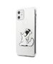 Karl Lagerfeld case for iPhone 11 KLHCN61CFNRC transparent hard case Choupette Fun 3700740466766