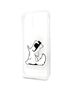 Karl Lagerfeld case for iPhone 11 KLHCN61CFNRC transparent hard case Choupette Fun 3700740466766