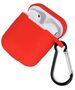 Case for Airpods / Airpods 2 red with hook 5900495825476