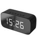 Setty Bluetooth speaker Mirror clock GB-200 black 5900495829962