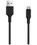 Setty cable USB - USB-C 1,0 m 3A black 5900495898876