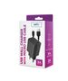 Setty charger 1x USB 3A black + microUSB cable 1,0 m 5900495898807