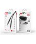 XO cable audio NB-R175A jack 3,5mm - jack 3,5mm 1,0 m black 6920680876990