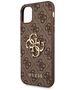 Guess case for iPhone 12 / 12 Pro 6,1&quot; GUHCP12M4GMGBR brown hard case 4G Big Metal Logo 3666339004545