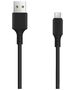 Setty car charger 1x USB 1A black + microUSB cable 1,0 m NEW 5900495921970