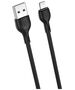 XO cable NB200 USB - Lightning 2,0m 2.1A black 6920680877997