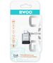 BWOO adapter BZ-35 USB - USB-C gray OTG 6933654806466