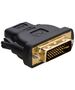 Akyga adapter AK-AD-03 HDMI (f) / DVI 24+5 pin (m) 5901720130426