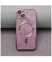 Glitter Chrome Mag case for iPhone 15 Pro Max 6,7&quot; pink 5900495532947