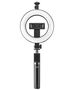 XO selfie stick Bluetooth tripod SS12 black 95cm with LED lamp 6920680846122