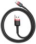 Baseus cable Cafule USB - USB-C 1m 3A red-black 6953156278301