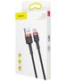 Baseus cable Cafule USB - USB-C 1m 3A red-black 6953156278301