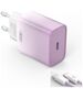 XO wall charger CE18 PD 30W 1x USB-C purple-white + cable USB-C - Lightning 6920680851706