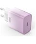 XO wall charger CE18 PD 30W 1x USB-C purple-white + cable USB-C - Lightning 6920680851706