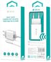 Devia wall charger Smart 2x USB 2,4A white + microUSB cable 6938595364020