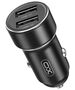 XO car charger CC53 12W 2x USB black 6920680840328